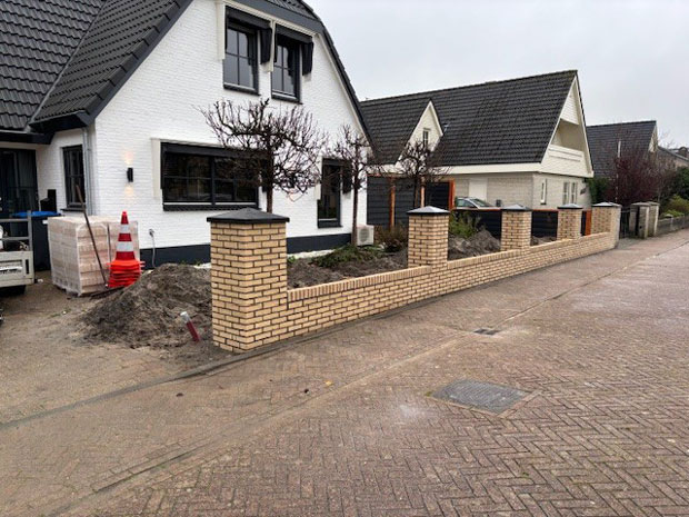 tuinmuur lelystad