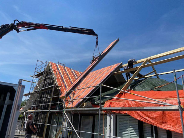 verbouwing dak van woning
